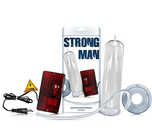 STRONG MAN DESENVOLVEDOR PENIANO ELÉTRICO 110V SEXY FANTASY