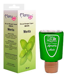 Almeris Óleo Beijável Térmico MENTA 30ml Menu dos Prazeres
