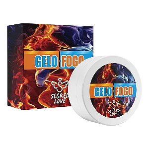 GELO E FOGO POMADA EXCITANTE UNISSEX ESQUENTA E ESFRIA 4GR