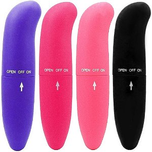 Vibrador Ponto G golfinho ABS Liso