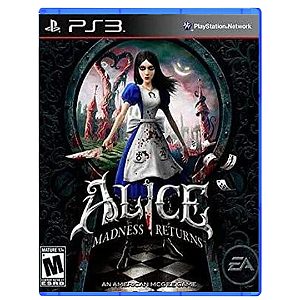 Jogo Playstation 3 - Alice Madness Returns AMR Ps3 Psn Mídia Digital