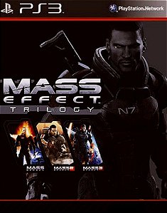 Mass Efect trilogia Ps3 Psn Mídia Digital
