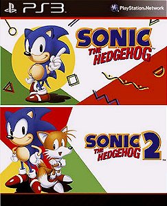 Sonic The Hedgehog 1 e 2 collection (clássico mega drive)  PS3 Psn Mídia Digital