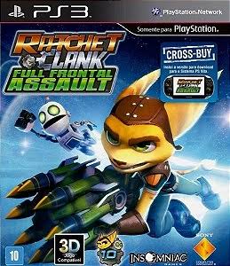 Ratchet  Clank Frontal Assault RCFFA Ps3 Psn Mídia Digital