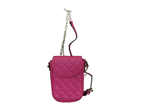Bolsa PINK, detalhes em costura matelassê