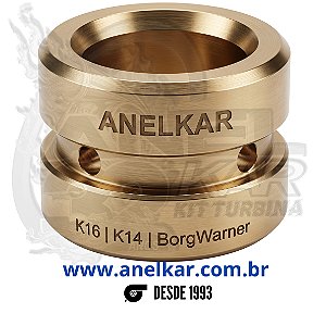 Mancal Radial K16 | K14 | BorgWarner | KKK - (Interno: 8 mm).