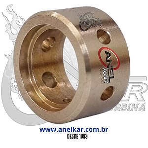 Mancal Radial T2 | T2CK | T25 | Garrett Curto) | Cormek | Fiat | Marea | Tipo | Yanmar | KAE - (Altura 7 mm) - Por Encomenda