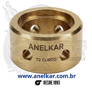 Mancal Radial T2 | T2CK | T25 | Garrett Curto) | Cormek | Fiat | Marea | Tipo | Yanmar | KAE - (Altura 7 mm) - Por Encomenda