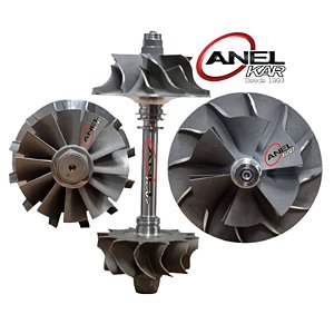 Eixo e Rotor Turbina K16 - Simples (OM 915 E OM 904 EURO II)