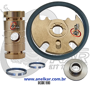 Reparo de Turbina GT22 / GT2056 / GT2056V Nissan Frontier 2.5 Sel 16v