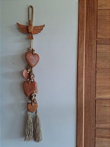 Colar de Mesa/Parede Divino Corações ( 1METRO E 35CM)