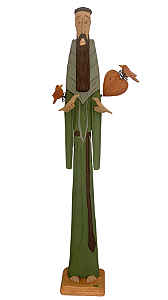 São Francisco 75cm (Verde e Fendi)