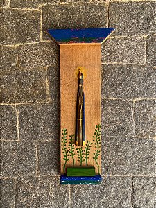 Quadro Aparecida Rústica (50x15)