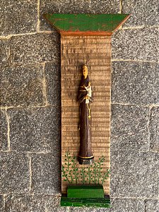 Quadro São José Rustico (50x15)