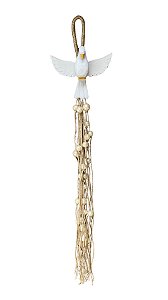 Pendente Divininho Rústico Off Cauda Longa Pérola (17x60)