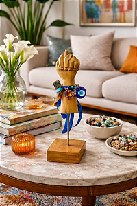 Figa Base ÚNCA (31X8) - Penduricalhos mudam de acordo com a figa