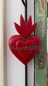 Coração Labaredo (24x17)