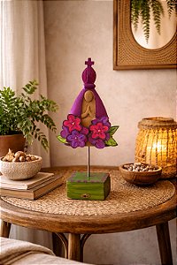 Escultura Aparecida - Peça única (30cm)