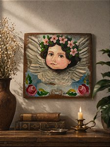 Quadro Anjo 1 35x35