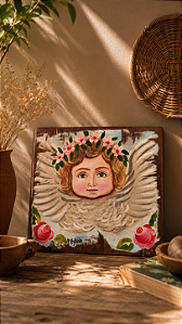Quadro Anjo 2 (28x30cm)
