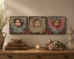Kit Quadros Anjos