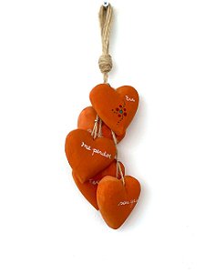 CORAÇÃO DO AMOR ABÓBORA (31cm)