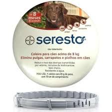 Coleira Antipulgas Seresto Cães Acima de 8 kilos