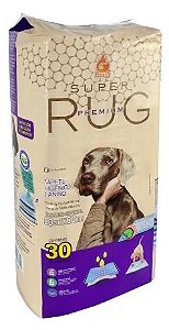 Tapete Higiênico Super Premium Rug Para Cães com 30 unidades