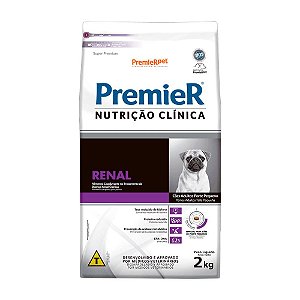 Premier Cães Adultos Nutrição Clínica Renal Raças Pequenas 2 kg