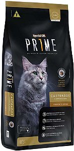Ração Special Cat Prime para Gatos Adultos Castrados Sabor Frango Arroz 10,1 kg