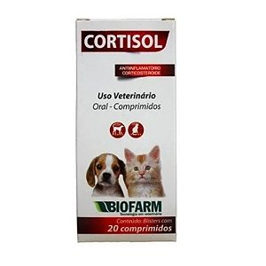 Anti-inflamatório Biofarm Cortisol 20 Comprimidos