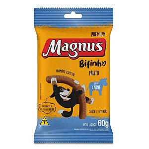 Bifinho Magnus Palito Cães Sabor Carne 60 Gr