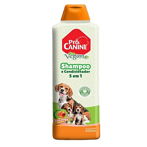 Shampoo Procanine Vegano 5x1 Pesego 500 ml