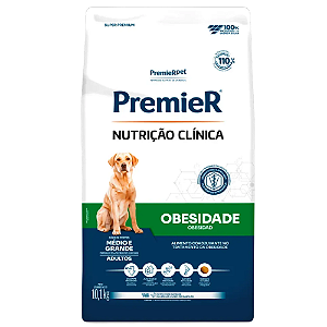 Ração Premier Nutrição Clínica Obesidade Cães Adultos Médio e Grande Porte 10,1 kg