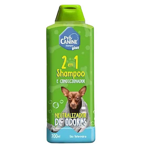 Shampoo Procanine Neutralizador De Odores 700 Ml Fragrância Neutro