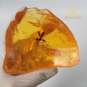 Mosquito em Âmbar Jurassic Park