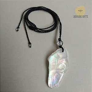 Colar Dinossauro Velociraptor Holográfico