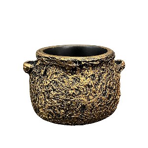 Incensário Caldeirão Dourado
