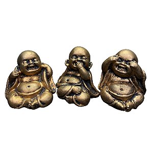 Trio Buda Chines Sabios Mini