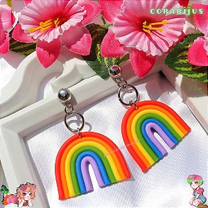 BRINCO ARCO IRIS BISCUIT (PAR)