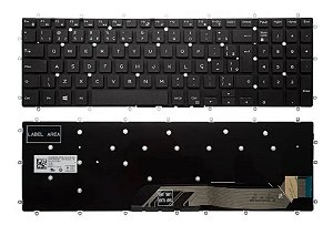 Teclado Dell Inspiron I15-5567-a40c S/ Iluminação