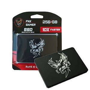 SSD 256GB SATA III 2.5" Leitura 550MB/s FNX Gamer SFNX17/256G