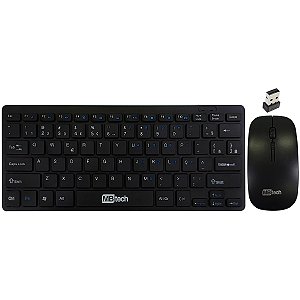 Teclado e Mouse Sem Fio K6 GB54349 - MBtech