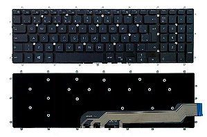 Teclado Compatível Dell Inspiron 15 Gaming 7566 7567 7577 Sem Iluminação