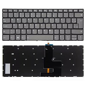 Teclado para Notebook Lenovo Yoga 520 com Iluminação ABNT2