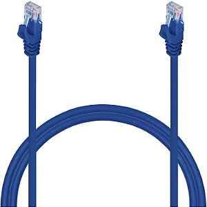 Cabo de Rede CAT6 RJ45 Azul MBtech GB51235 - 10 Metros