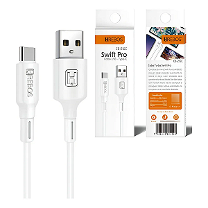 Cabo Usb Turbo Swilf Pro Tipo C Hrebos CB-215C