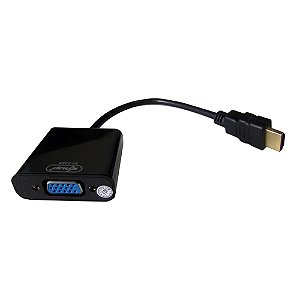 Cabo Conversor HDMI para VGA com Saída de Áudio P2 - Exbom CC-HVA100