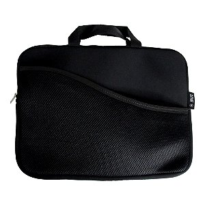 Case para Notebook 15.6" com Alça e Bolso Externo (em onda) Benatti - Preta