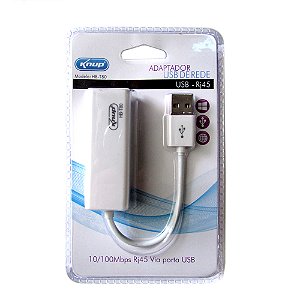 Adaptador de Rede  USB HB-T80 Knup